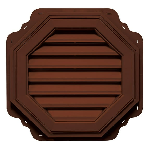 Mid America Octagon Vinyl Gable Vents (In Stock Now)
