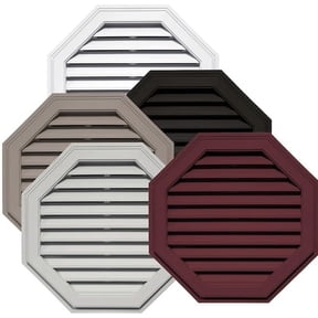 Mid America Octagon Vinyl Gable Vents (In Stock Now)