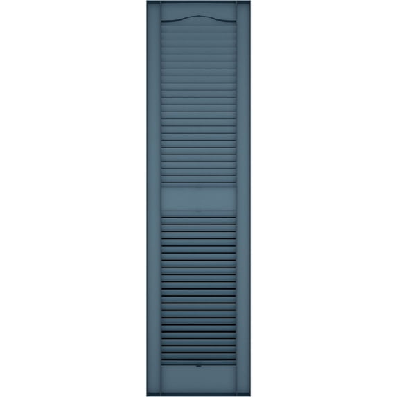 Mid America Open Louver Vinyl Shutters (1 Pair)