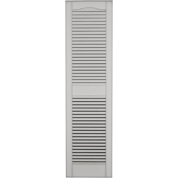 Mid America Open Louver Vinyl Shutters (1 Pair)