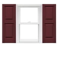 thumbnail image 1 of Mid America Raised Panel Vinyl Shutters (1 Pair) In Stock Now, 1 of 3
