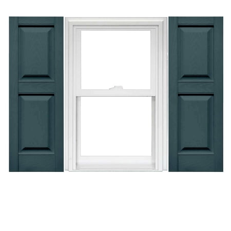 Mid America Raised Panel Vinyl Shutters (1 Pair) In Stock Now