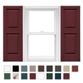 thumbnail image 1 of Mid America Raised Panel Vinyl Shutters (1 Pair) In Stock Now, 1 of 1