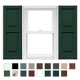 thumbnail image 1 of Mid America Raised Panel Vinyl Shutters (1 Pair) In Stock Now, 1 of 1