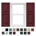 thumbnail image 1 of Mid America Raised Panel Vinyl Shutters (1 Pair) In Stock Now, 1 of 1