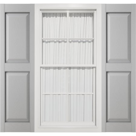 Mid America Vinyl Raised Panel Window Shutters (1 Pair)