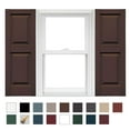 thumbnail image 1 of Mid America Raised Panel Vinyl Shutters (1 Pair) In Stock Now, 1 of 5