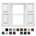 thumbnail image 1 of Mid America Raised Panel Vinyl Shutters (1 Pair) In Stock Now, 1 of 1