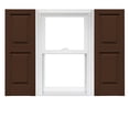 thumbnail image 1 of Mid America Raised Panel Vinyl Shutters 12 Inch Width (1 Pair), 1 of 3