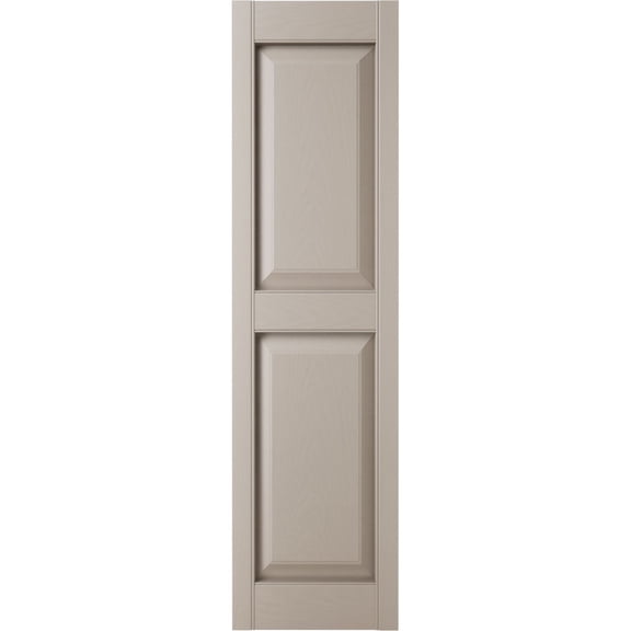 Mid America Raised Panel Vinyl Shutters (1 Pair)