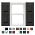 thumbnail image 1 of Mid America Raised Panel Vinyl Shutters 12 Inch Width (1 Pair), 1 of 2