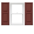 thumbnail image 1 of Mid America Raised Panel Vinyl Shutters 12 Inch Width (1 Pair), 1 of 3
