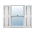 thumbnail image 1 of Mid America Raised Panel Vinyl Shutters 12 Inch Width (1 Pair), 1 of 3