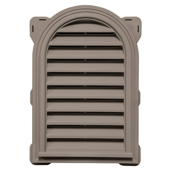 Mid America Round Top Vinyl Gable Vents (In Stock Now)