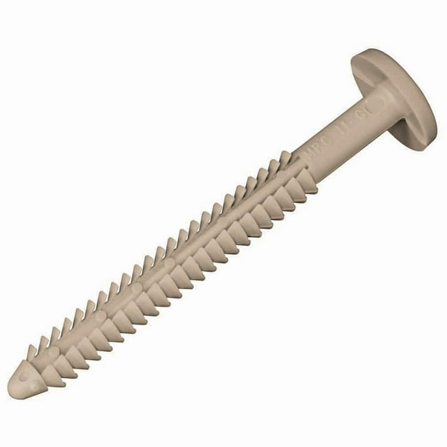 Mid America Vinyl Shutter Lok Fasteners - 023 Wicker Bag of 12