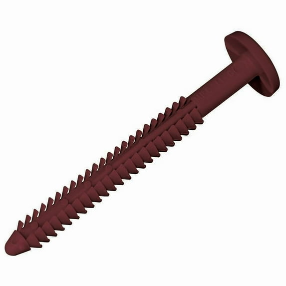 Mid America Vinyl Shutter Lok Fasteners - 078 Wineberry Bag of 12