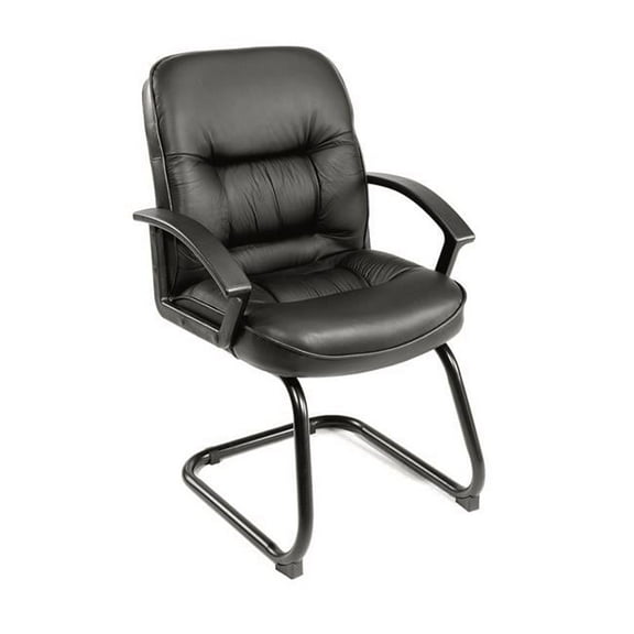 Mid Back Leatherplus Guest Chair