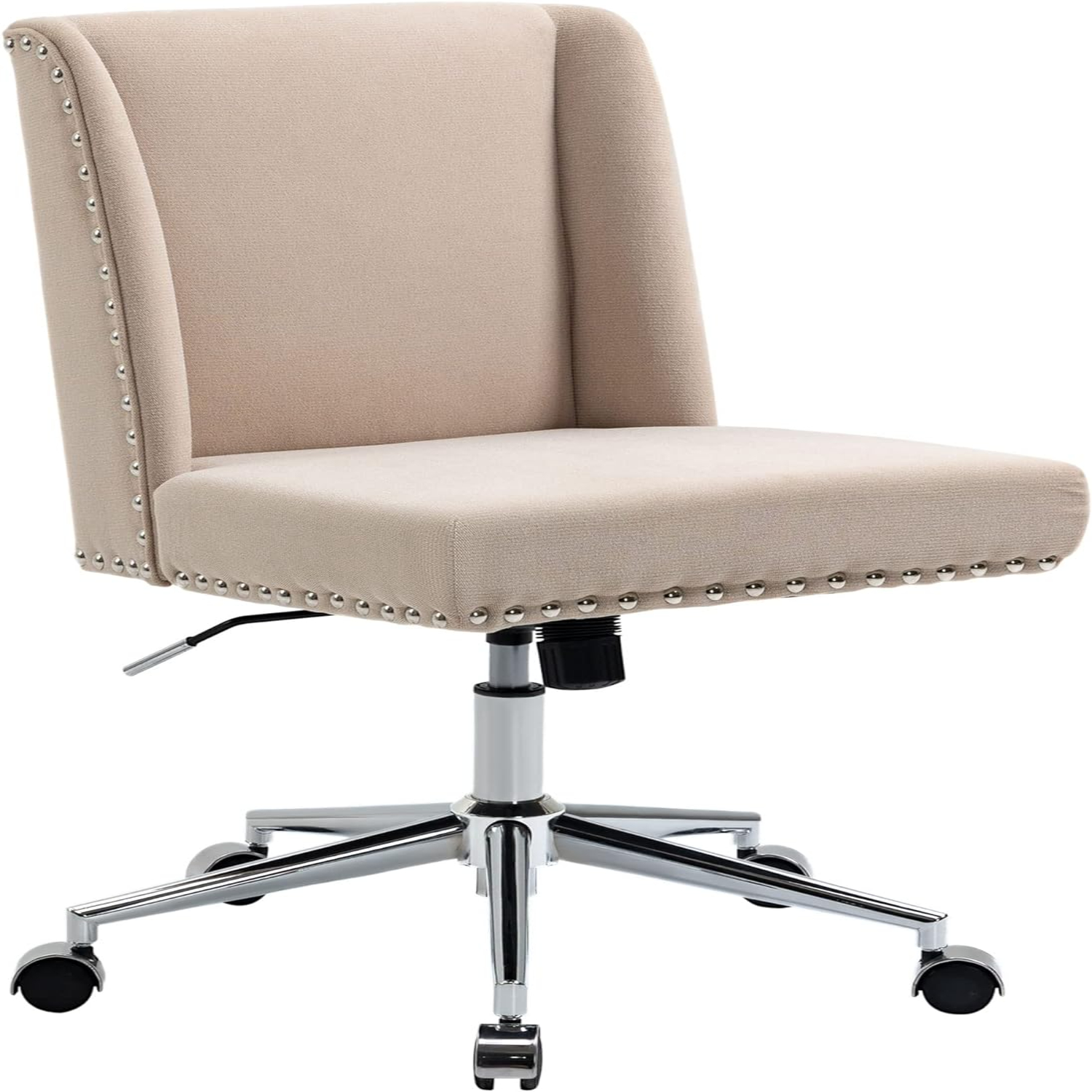 Mid Back Office Chair Task Chair with Tilt ° Swivel Padded Desk Chair with Adjustable Height ...