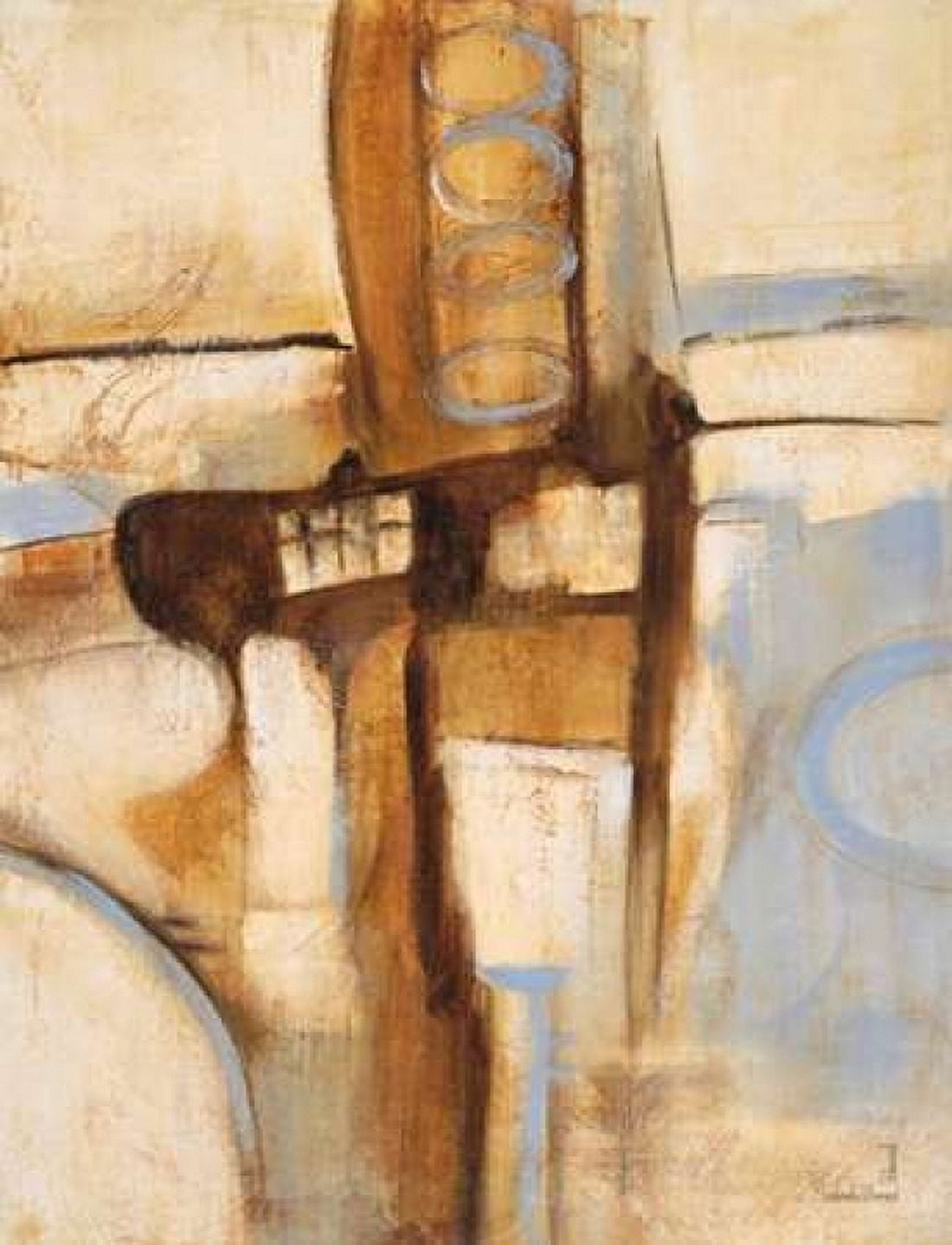 Mid Century 1 Canvas Art - Gabriela Villarreal Villarreal (22 x 28)
