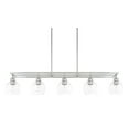 thumbnail image 1 of Mid-Century 5 Light Island In Modern Style 47 High By 8.5 Wide-Polished Nickel Finish Capital Lighting 821151Pn-426, 1 of 4