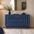 Mid Century 6-Drawer Dresser for Bedroom, 57.2
