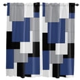 thumbnail image 1 of Mid Century Abstract Geometric Classic Curtains Home Decor Living Room Kitchen Balcony Room Window Curtain Bedroom Decoration, 1 of 7