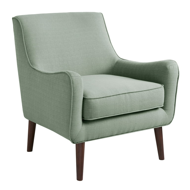 Mid-Century Accent Chair, Comfy Armchair with Removable Cushion