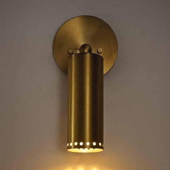 Mid Century Antique Brass Ceiling Spot Light | Directional Lighting | Spotlight | Modern Light