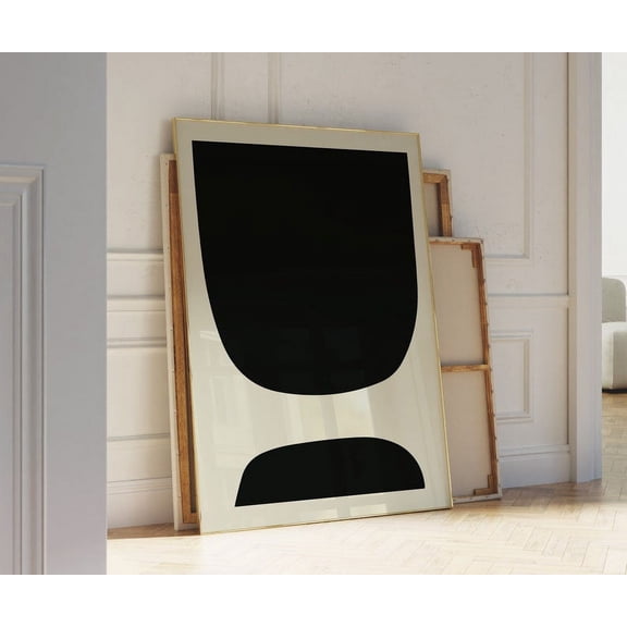 Mid Century Atomic Age Design Poster, Nordic Danish Abstract Art