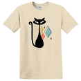 thumbnail image 1 of Mid Century Cat Atomic Retro Graphic T-Shirt, 1 of 6