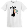 thumbnail image 1 of Mid Century Cat Atomic Retro Graphic T-Shirt, 1 of 6