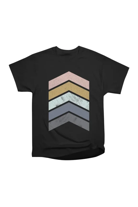 Mid Century Chevrons T-Shirt Tee Gift For Him Merch For Her Apparel For Friend