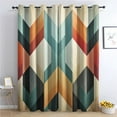 thumbnail image 1 of Mid Century Curtains for Living Room, Modern Geometric Blackout Curtains for Bedroom Retro Abstract Decor Window Curtains,Grommet Drapes 2 Panels Set-42"W x 84"L (Pack of 2), 1 of 7