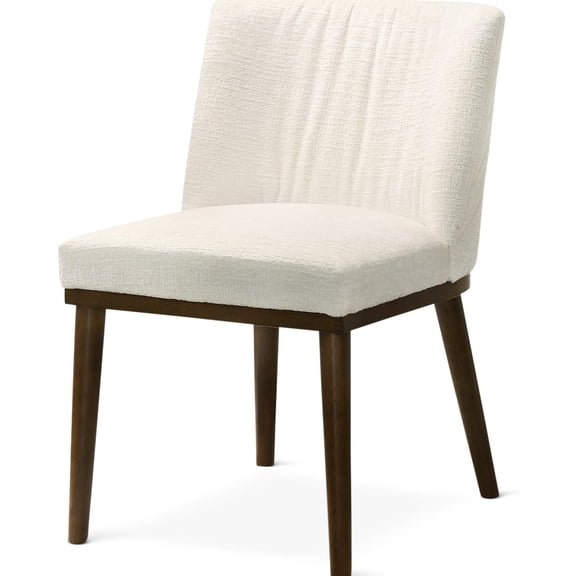 Mid - Century Dining Chairs (Set of 2) | Perfect for Dining Room | Performance Fabric and Solid Wood Structure | Resolve Chair Quality Issues