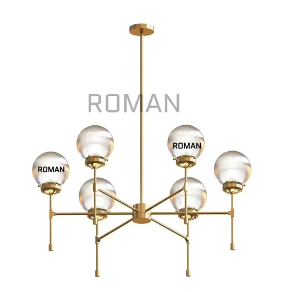 Mid Century Ledger 6 Light Classic chandelier Low Ceiling Bedroom Light Dining Entryway 6 Light chandelier pendant light