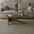 thumbnail image 1 of Camaflexi Mid Century Coffee Table, Solid Pine Wood Living Room Coffee Table, Mocha, 1 of 7