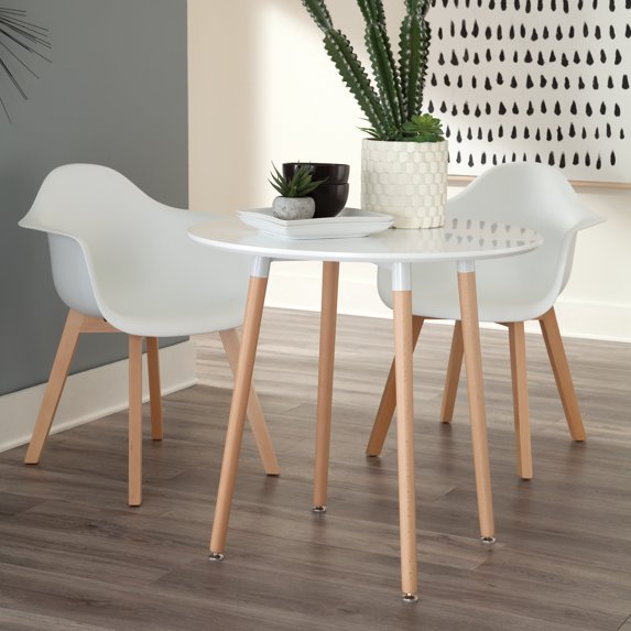 Mid Century Modern 32" Round Bistro Table