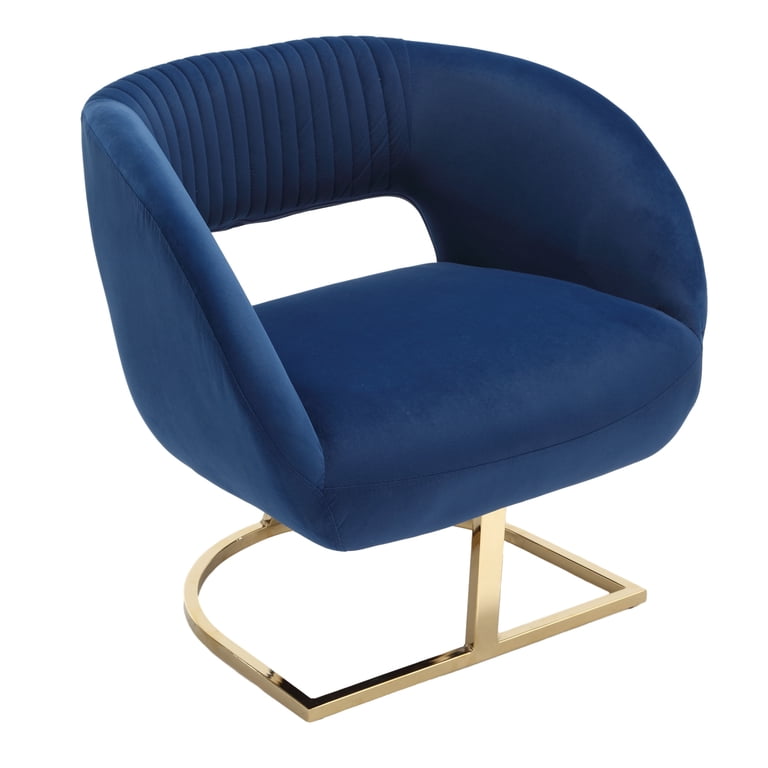 Mid Century Walmart Blue Velvet Chair Mid Century Modern Accent