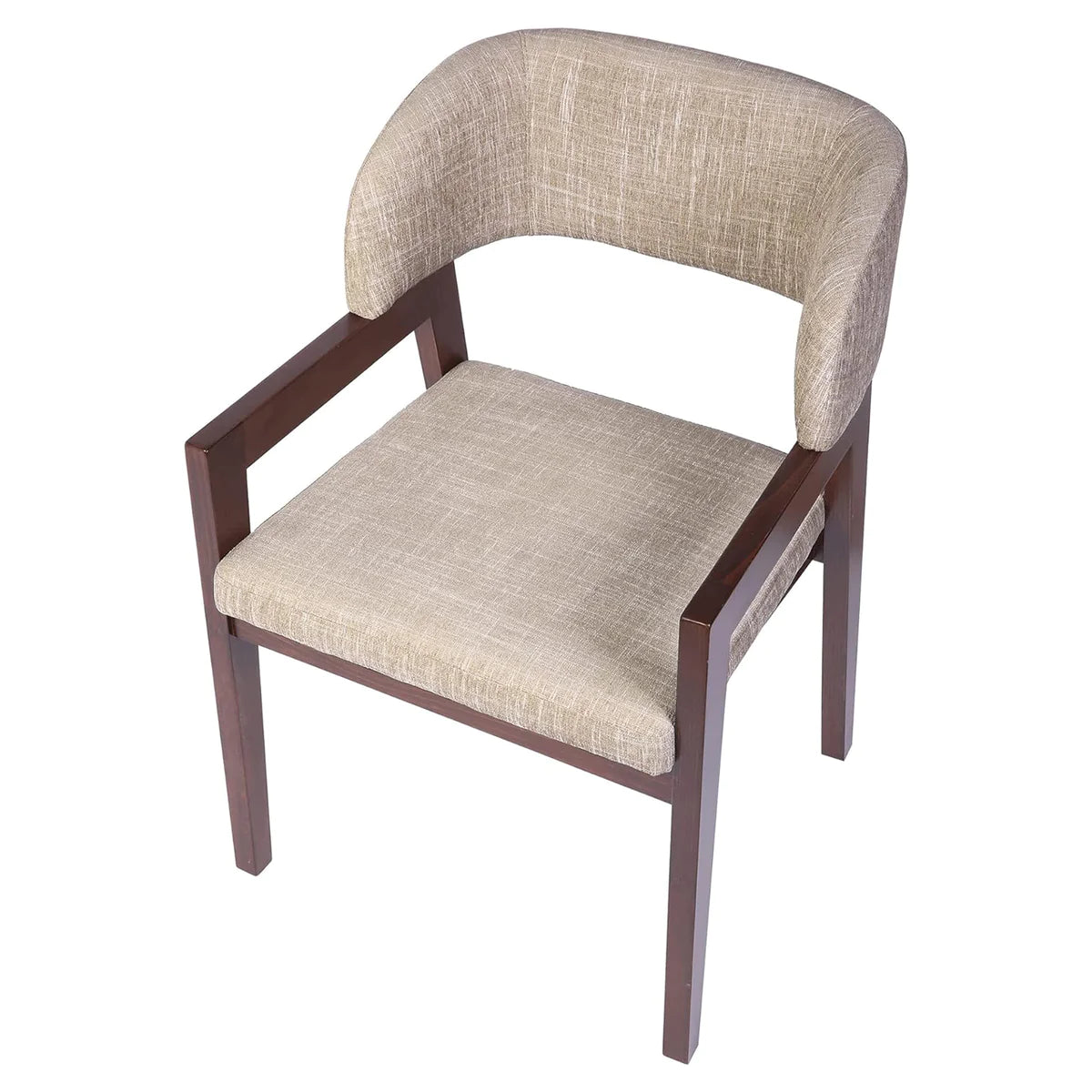 Mid Century Modern Accent Chairs Wood Frame Upholstered Armchair for