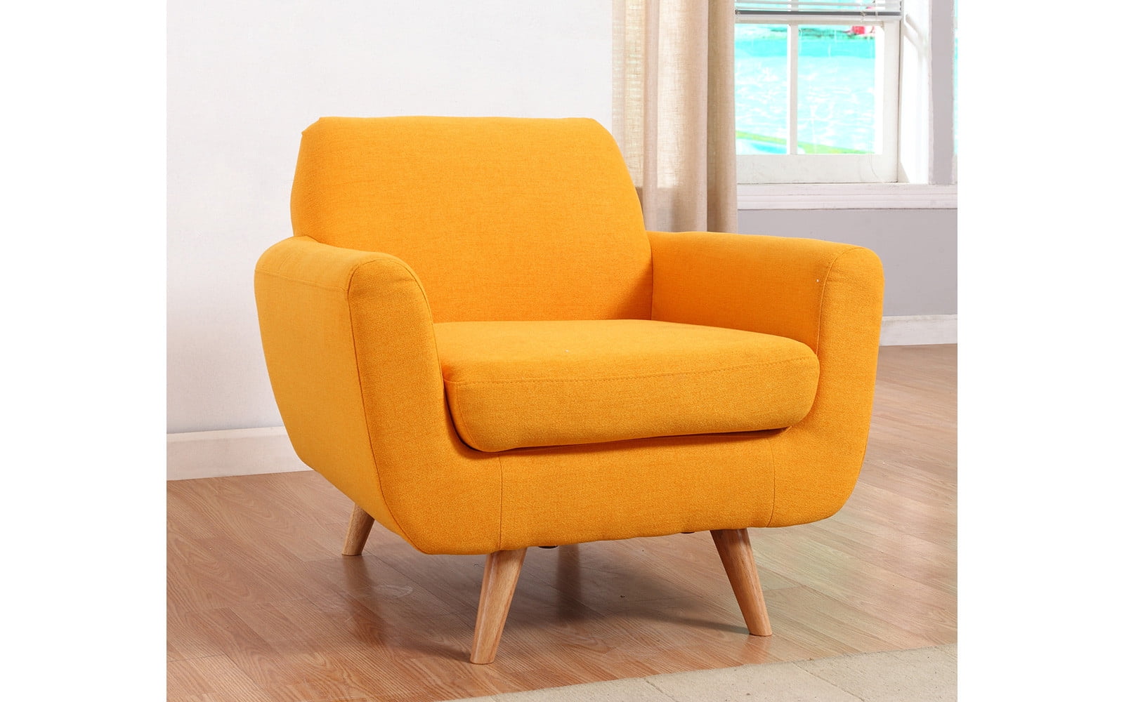 Mid Century Modern Accent Living Room Chair