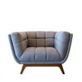 thumbnail image 1 of Mid-Century Modern Allen Seaside Gray Lounge Chair, 1 of 4