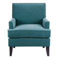 thumbnail image 1 of Mid Century Modern Deep Seating Accent Chairs, High Back Club Style Arm-Chair Living Room Sofa Furniture Blue, 1 of 5