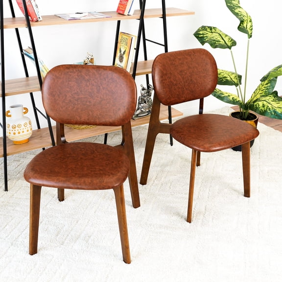 Mid - Century Modern Design | Suitable for Family Meals and Laptop Work | Adds Retro Charm to Your Space
