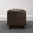 thumbnail image 1 of Furnitech Tango 24" Mid-Century Solid Wood End Table in Cognac Black, 1 of 5