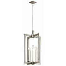 Mid Century Modern Five Light Chandelier in Classic Pewter Finish Bailey Street Home 147-Bel-2013841