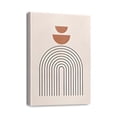 thumbnail image 1 of Mid-Century Modern Minimalist Abstract Geometric Wall Prints,Romantic Prints for Wall Decor with Frame,Wall Art Paints for Living Room Decor Bathroom Decor,12x16inch, 1 of 4