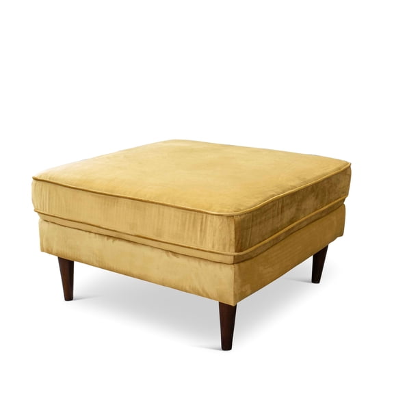 Mid - Century Modern Square - High - Density Foam Cushion - Bedroom or Office - Elegant Accent Piece