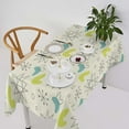 thumbnail image 1 of Mid Century Modern Tablecloth, 1950s Vintage Style Atomic Science Background Vintage Atomic Stars Pattern Table Cloth for Home Kitchen Dining Room Holiday Picnic Party, Rectangle(55x55in), 1 of 6