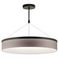 thumbnail image 1 of Mid Century Modern Three Light Chandelier-Olde Bronze Finish Bailey Street Home 147-Bel-3087146, 1 of 5