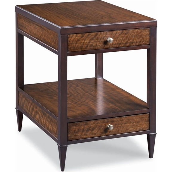 Mid-Century Modern Tribeca Side Table by Woodbridge